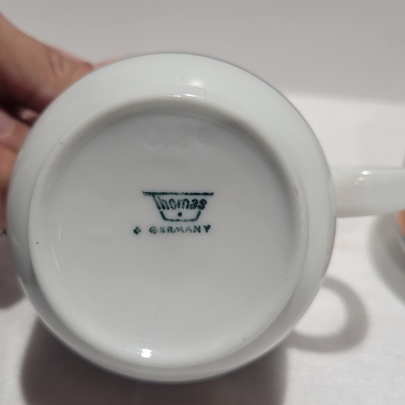 WP Thomas Rosenthal single cup black orange stripe Made in Germany - Picture 9 of 13